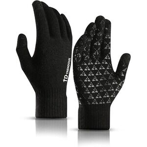 TRENDOUX Winter Gloves for Men Women Size L Upgraded Touch Screen Cold Weathe